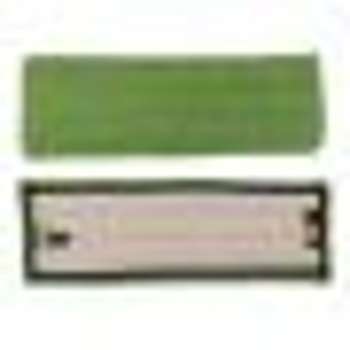 Frange microfibre verte à velcros 60 cl Frange microfibre verte à