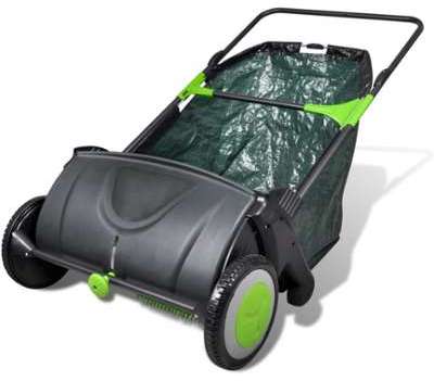 VidaXL Balai-ramasseur poussé Largeur 55 cm grand