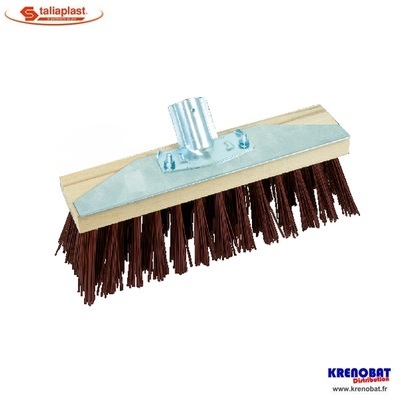Balai de cantonnier crynovil 32 cm avec grattoir tôle Balai de cantonnier crynovil