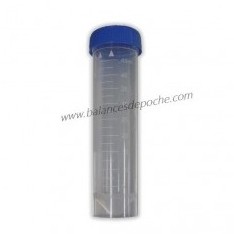 Tube 50ml gradué ø2,9 cm avec bouchon
