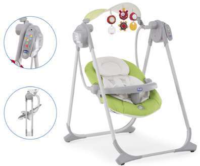 Chicco Polly Swing Up Balancelle Vert