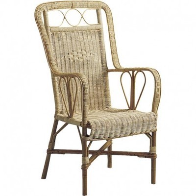 Fauteuil Rotin Naturel - Aubry Gaspard - Aubry Gas