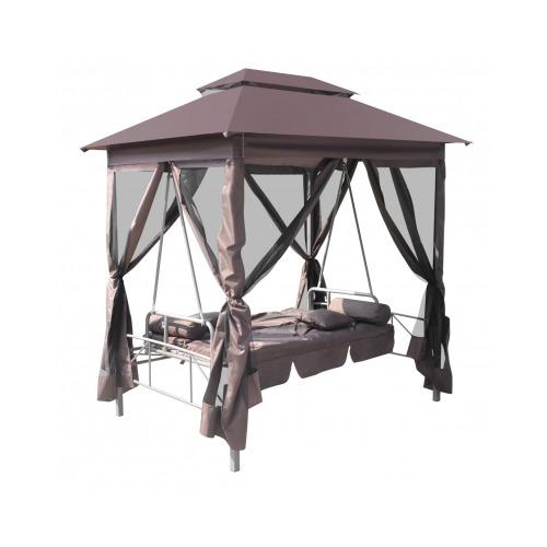 VidaXL Luxueuse Balancelle Gazebo Transat Extérieu
