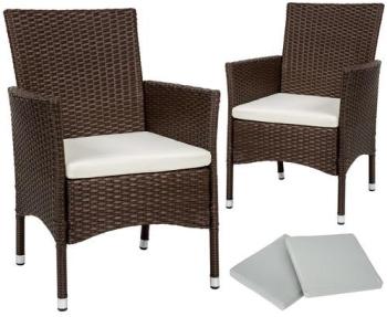 2 Chaises de Jardin, Fauteuils de Salon + 4 Housse
