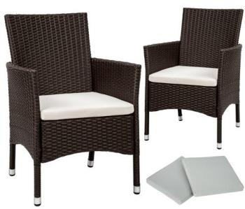2 Chaises de Jardin, Fauteuils de Salon + 4 Housse