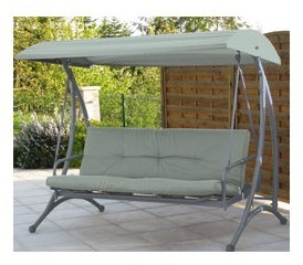 Balancelle lit CAPUCINE Gris