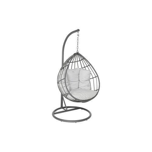 Siège oeuf suspendu de jardin Merengue - Résine tr
