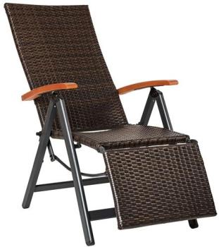 Fauteuil Chaise Longue de Relaxation Réglable Plia