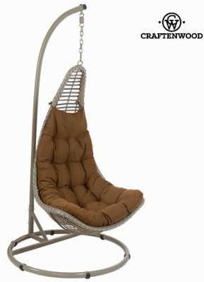 Fauteuil Balancoire Marron By Craftenwood - Crafte