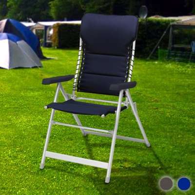 Chaise Pliante Campart Travel Ch0596 Gris - Campar