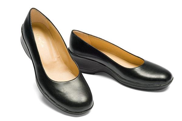 Ballerines Noires Cuir