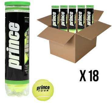 Prince Balles de tennis Pack NX Tour Pro x18