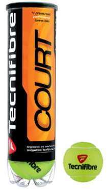 Tecnifibre balle de tennis Balles 4 Court