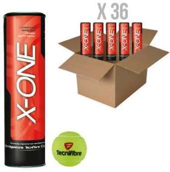 Tecnifibre balle de tennis Lot de 36 Tubes 4 Balle