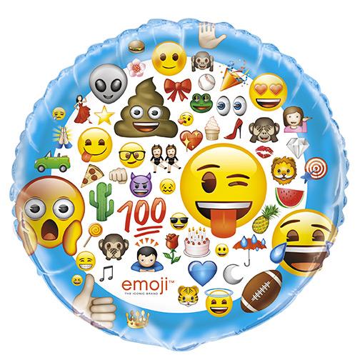 Ballon Géant 100 Emoji Smiley (86 cm)
