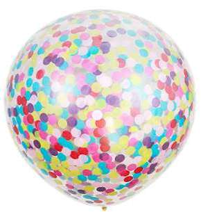 Ballon Géant Confettis x3