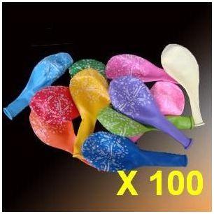 Ballons joyeux anniversaire par 100