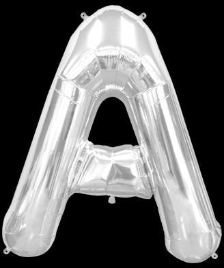 Ballon Lettre A Argent 90 cm