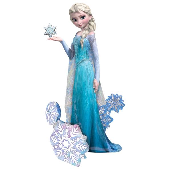 Ballon Géant Elsa Reine des Neiges Airwalkers