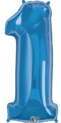 Ballon Géant Chiffre 1 Bleu