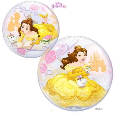 Bubble Ballon à Plat Princesse Disney Belle