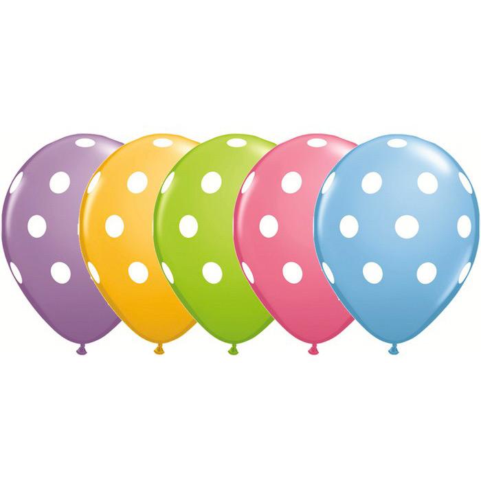 25 Ballons à Pois