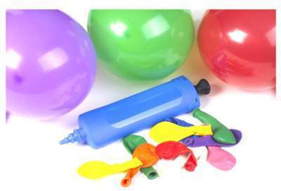 100 ballons avec pompe