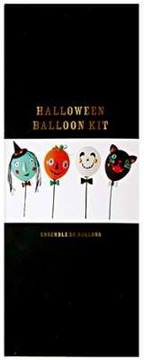 4 Ballons Halloween Friends à personnaliser