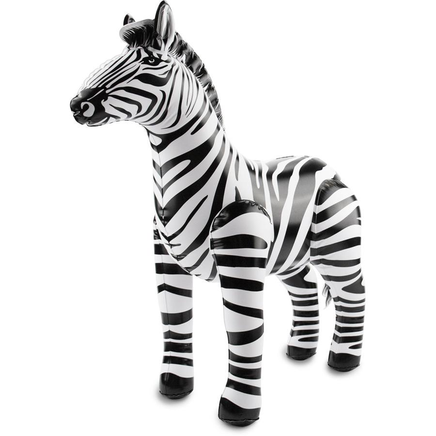 Zèbre Gonflable Géant (60 cm)