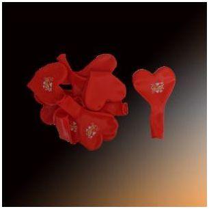 Ballons coeur I love you x 4