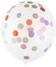 Ballon Confettis x5