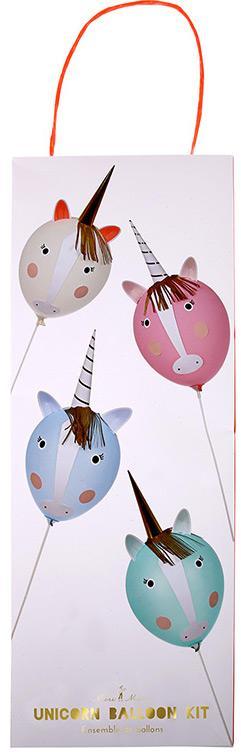 Kit Créatif 4 Ballons Licorne à Décorer
