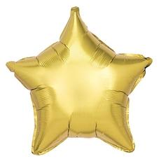 Ballon mylar étoile or