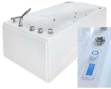 Baignoire Balneo LOUNGE 170 MAX - 170×75 (TV étanc