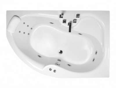 Baignoire Balneo NINA 160 PLUS (Angle:Angle invers