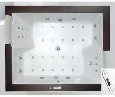 Baignoire Balneo LUXERA XXL 185 MAX - 185x150 (TV