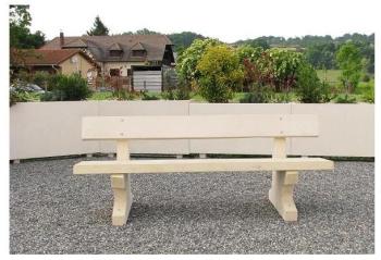 Banc en béton