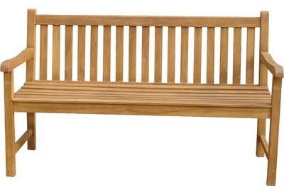 Banc de jardin en teck KALAWEA 150 cm - C&L JARDIN