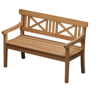 Drachmann - Banc de jardin 120 - teak 129x58x86cm Drachmann - Banc de jardin