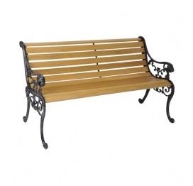Banc de jardin Paola - Naturel