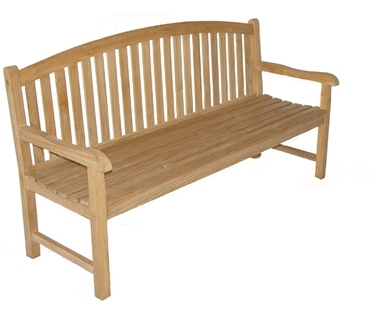 Banc Pampelune teck massif grand modèle