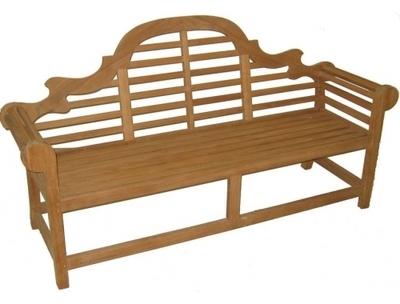 Banc Marlboro en teck massif 172 cm Banc Marlboro en teck massif