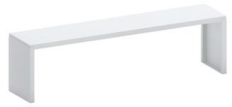 Big Irony Outdoor - Banc - blanc gris Big Irony Outdoor - Banc -