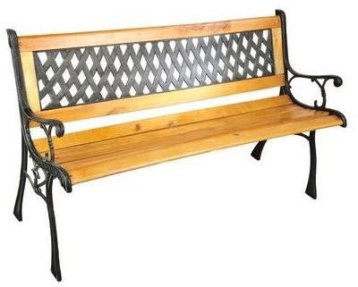 Banc de jardin en fonte