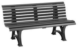 Banc résine Neptune 150cm de Kettler Banc résine Neptune 150cm