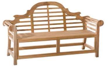 Banc de jardin en teck massif GARDENA - M&S