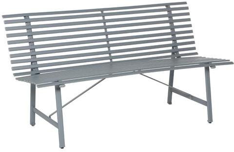 Banc de jardin Tampa - Ardoise