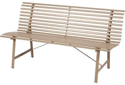 Banc de jardin Tampa - 3 Places - Taupes