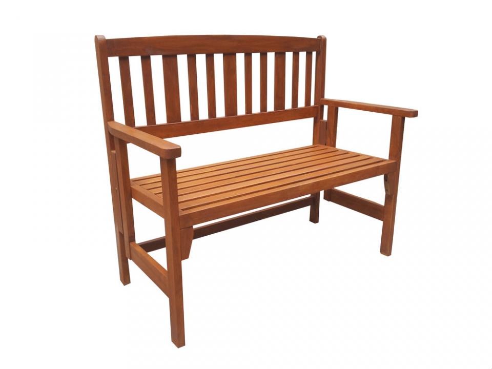 Banc jardin en bois exotique Shanghaï - Maple - Ma