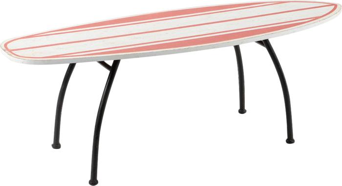 Banc surf en bois et métal